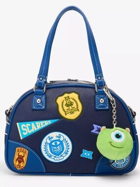 Disney Pixar Monsters University Patches Dome Handbag - BoxLunch Exclusive